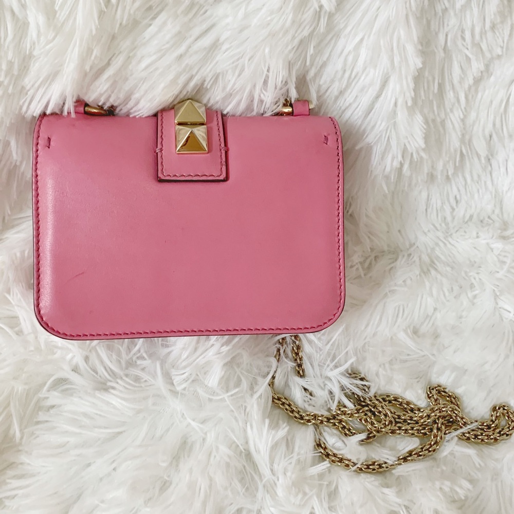 Valentino Pink Rockstuds purse - Picture 3 of 5